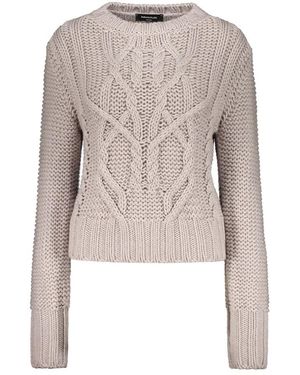 Fabiana Filippi Round-Neck Knitwear - Grigio