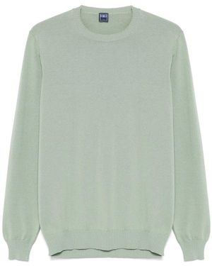 Fedeli Baumwollpullover made in italy - Grün