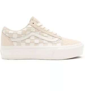 Vans Old Skool Platform - Weiß