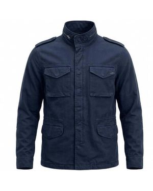 40weft Jassen ,Blauw ,Field Jacket Con Molature