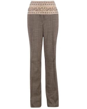 Stella McCartney Slim-Fit Trousers - Grey