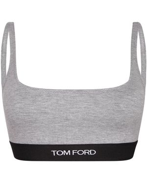 Tom Ford Sleeveless Tops - Gris