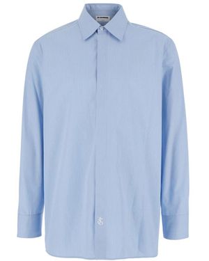 Jil Sander Formal Shirts - Blauw