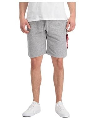 Alpha Industries Casual Shorts - Gris