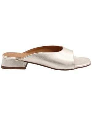 CTWLK Heeled Mules - Blanco