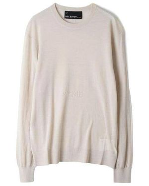 Neil Barrett Round-Neck Knitwear - Roze