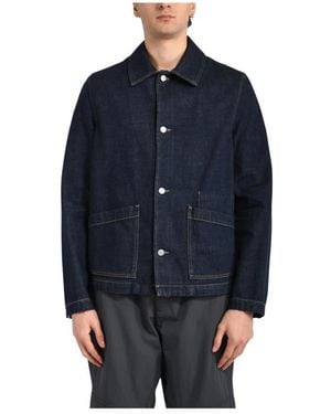 Grifoni Denim Jackets - Blue