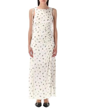 Ganni Maxi Dresses - Wit