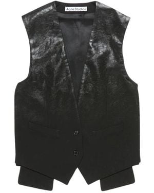 Acne Studios Vests - Negro
