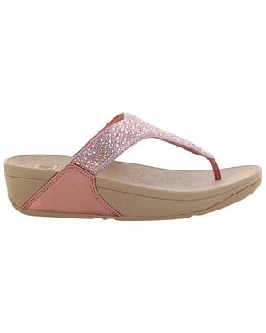 Fitflop Schoenen ,Roze ,Lulu Toe Post