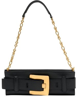 Balmain Shoulder Bags - Black