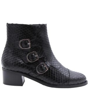Pertini Heeled Boots - Negro