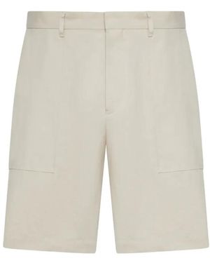 Lardini Casual Shorts - Natural