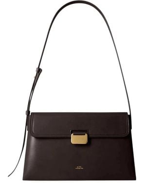 A.P.C. Shoulder Bags - Nero