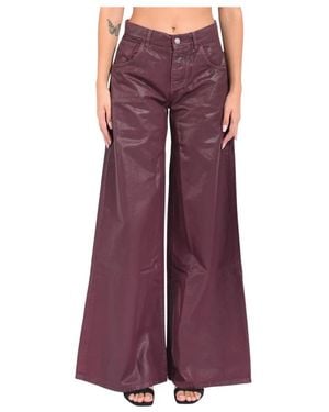 Laneus Wide Pants - Purple
