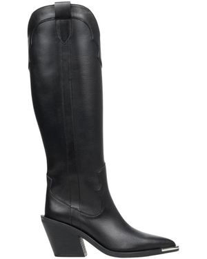 ESTRO Cowboy & Biker Boots - Black