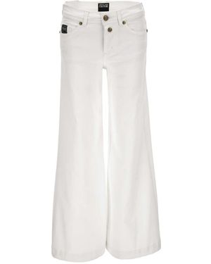 Versace Jeans Couture Wide Jeans - White