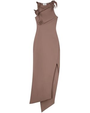 Coperni Kleedjes ,Bruin ,Flower Gown