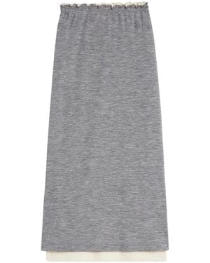 Jil Sander Midi Skirts - Grigio