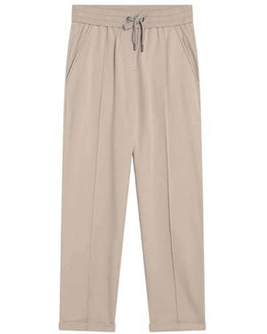 Brunello Cucinelli Straight Pants - Natural