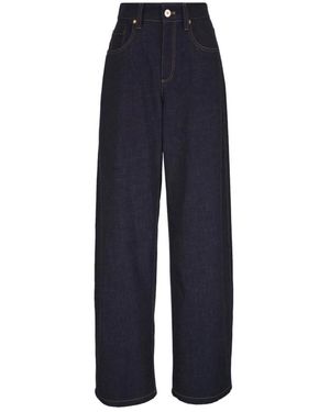 Brunello Cucinelli Straight Jeans - Blauw