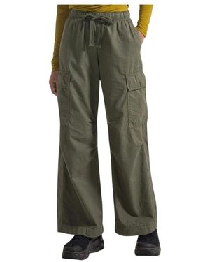 Deha D32345 Wijde Broek - Groen