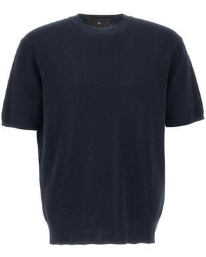 FILIPPO DE LAURENTIIS Round-Neck Knitwear - Blue