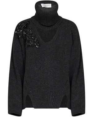 Ermanno Scervino Rollkragenpullover - Schwarz