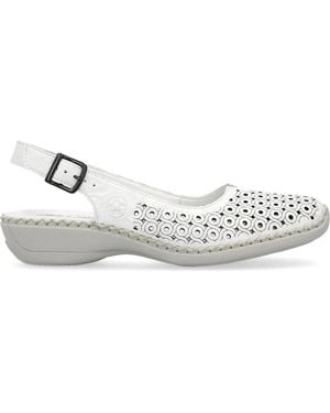 Rieker Ballerinas - Blanco