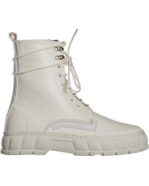 Viron Lace-Up Boots - Grigio