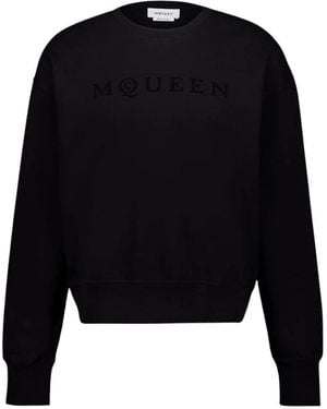 McQueen Sweatshirts - Negro