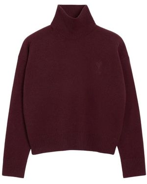 Ami Paris Turtlenecks - Paars