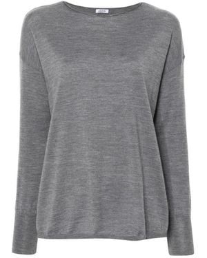 Aspesi Rundhals-Pullover - Grau