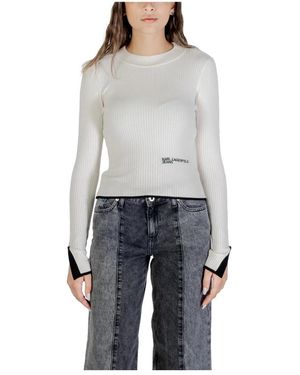 Karl Lagerfeld Mock Neck Sweater A3W18006 - Grau