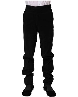 Bencivenga Slim-Fit Trousers - Black