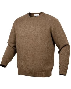 Roberto Collina Round-Neck Knitwear - Marrone