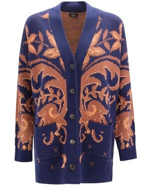 Etro Cardigans - Blue