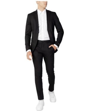 Jack & Jones Single Breasted Suits - Black