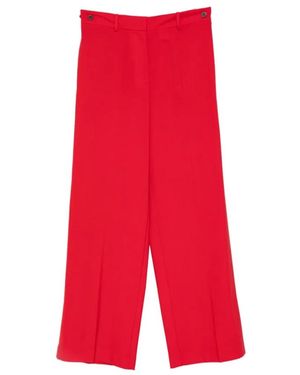 Alysi Wide Trousers - Rojo