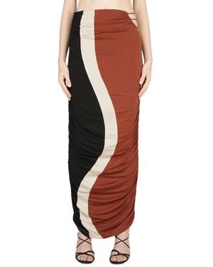Ahluwalia Maxi Skirts - Red