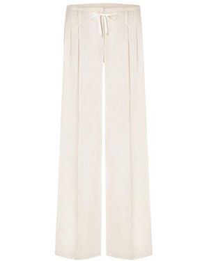 Cambio Wide Trousers - Blanco