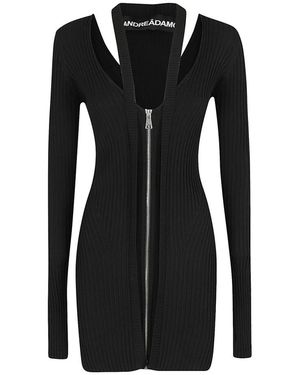 ANDREA ADAMO Knitted Dresses - Black