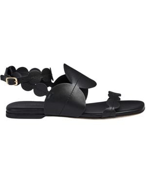 Liviana Conti Flat Sandals - Nero