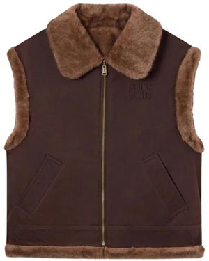MC2 Saint Barth Waistcoats - Brown