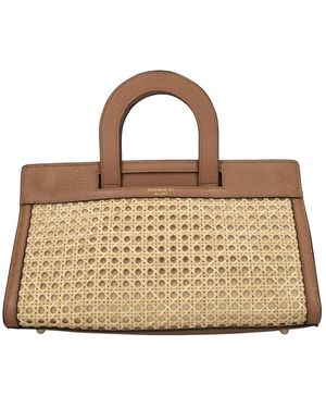 Avenue Tassen ,Bruin ,Leer Carol Bag - Metallic