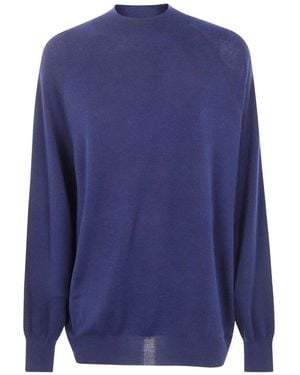 Aspesi Round-Neck Knitwear - Blue