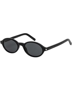 Saint Laurent Jeanne Sonnenbrille - Schwarz
