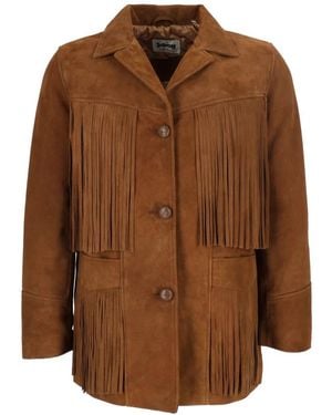 Schott Nyc Lcw Milena Jacke - Braun