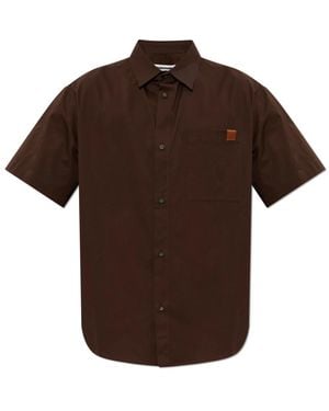 DARKPARK Overhemden ,Bruin ,Katoen Karl Shirt