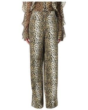 Blumarine Wide Jeans - Groen